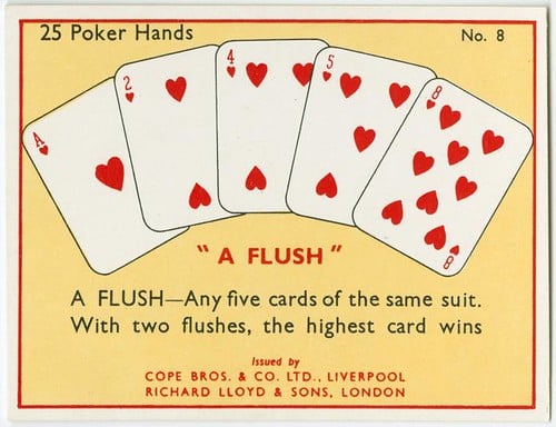 Poker Quinte flush